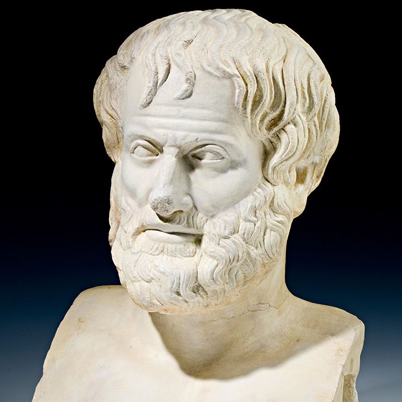 Portret van Aristoteles