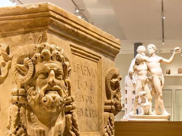 Een blik in de Romeinse beeldenzaal