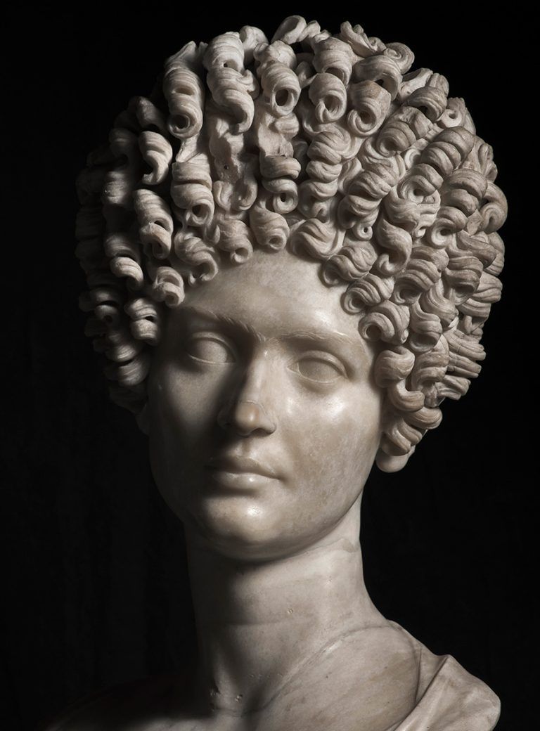 Keizer Domitianus rijke dame