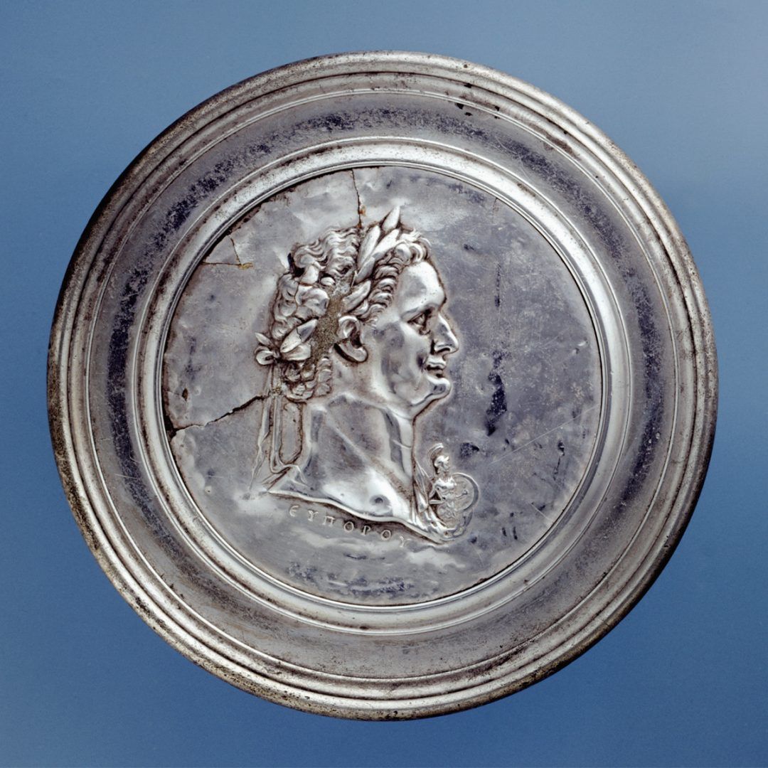 Keizer Domitianus zilveren spiegel