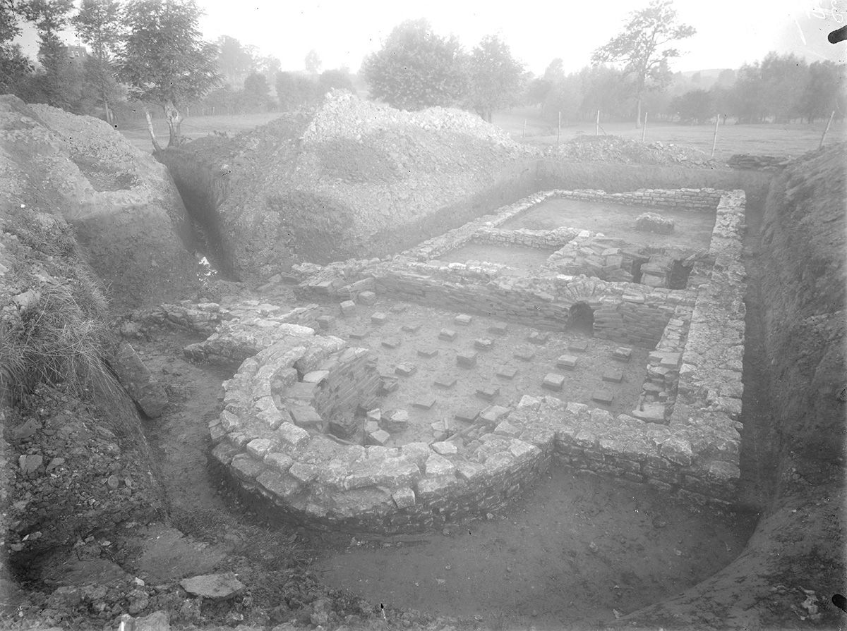 Romeinse villa's in Limburg | opgraving Romeins badhuis